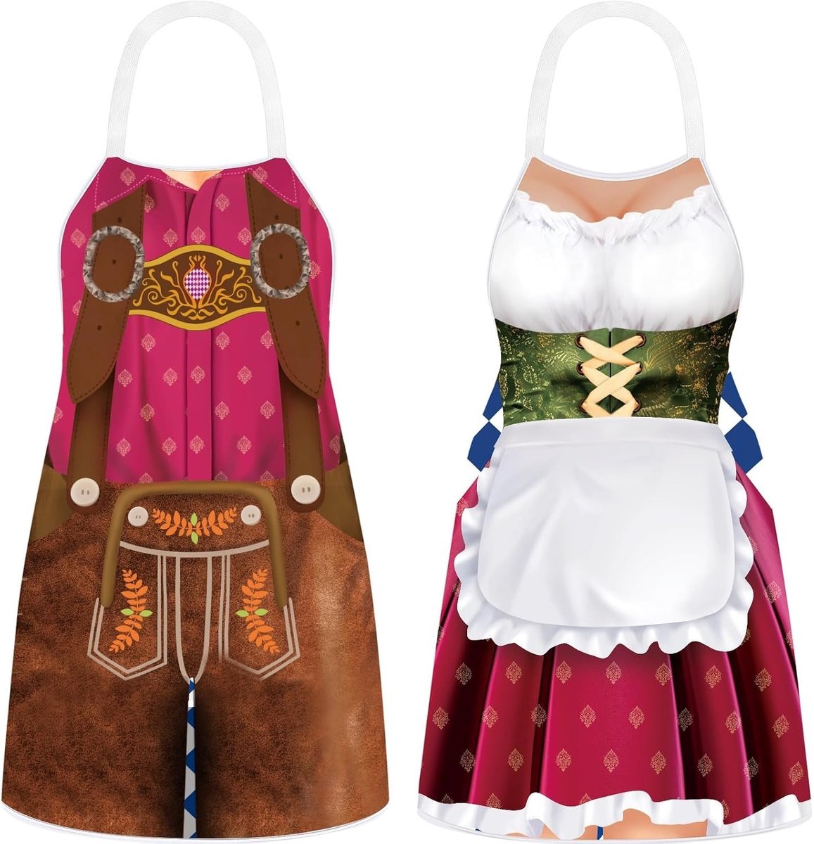 Kookschort - Kleur-C - Grappig Schort voor Oktoberfest - Voor Mannen en Vrouwen