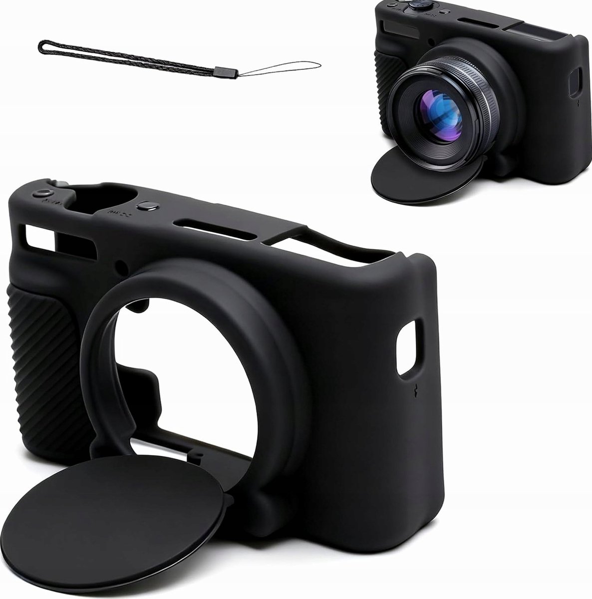 Zachte Siliconen Camera Beschermhoes - Slank & Duurzaam