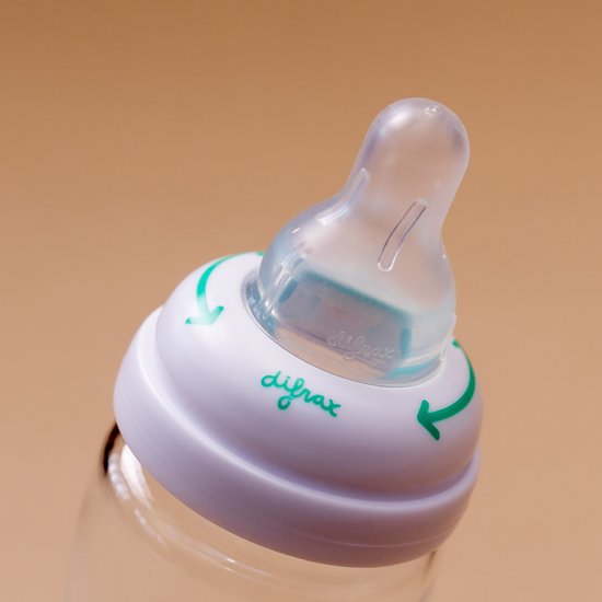 Difrax 1-2-3 Ring Doseerspeen Natural Extra Small van Difrax — afbeelding 3