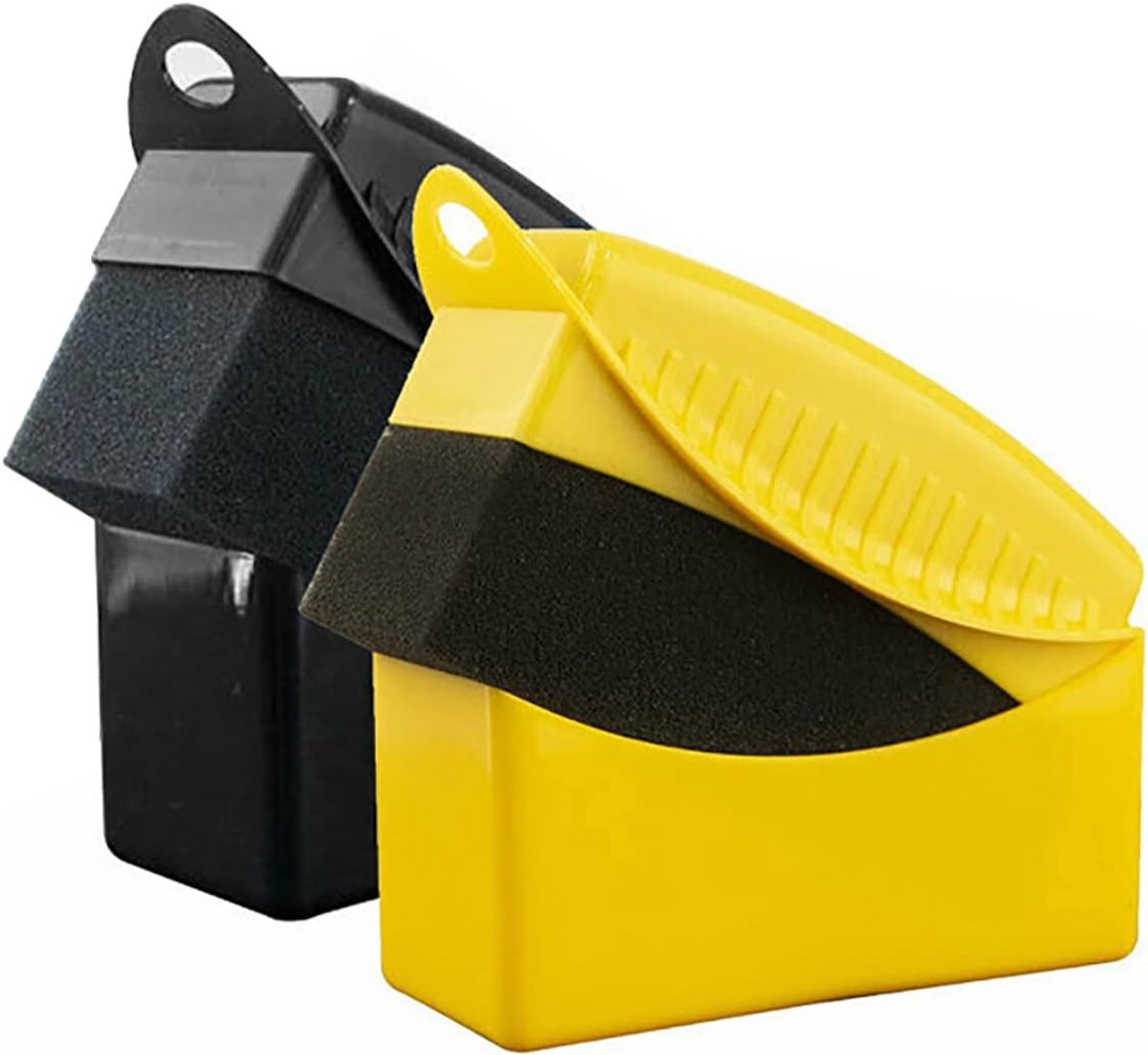 Dailygoods- Bandenreiniger - Auto Wiel Waxen Spons - Applicator Pad - Borstel - Microvezel - Herbruikbaar met Reinigingsmiddel - Bandenapplicator