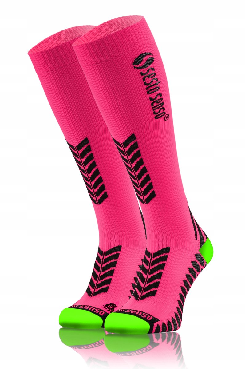 Sesto Senso Compressie Sportsokken Hardlopen Multicolor