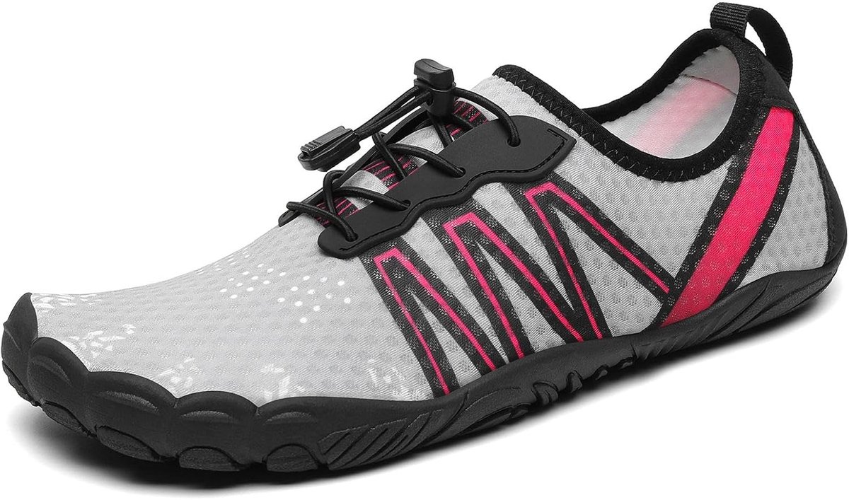 Mishansha Waterschoenen voor heren en dames, licht, maat 36-46, Zilver Grijs, 46 EU - ShopVlot