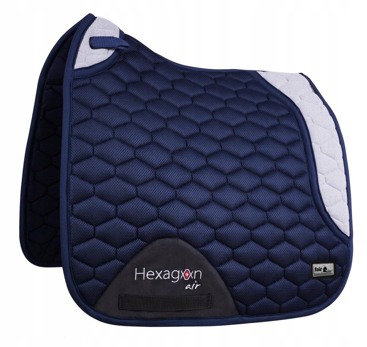 Fair Play Hexagon Air Zadeldek Blauw VS/Full
