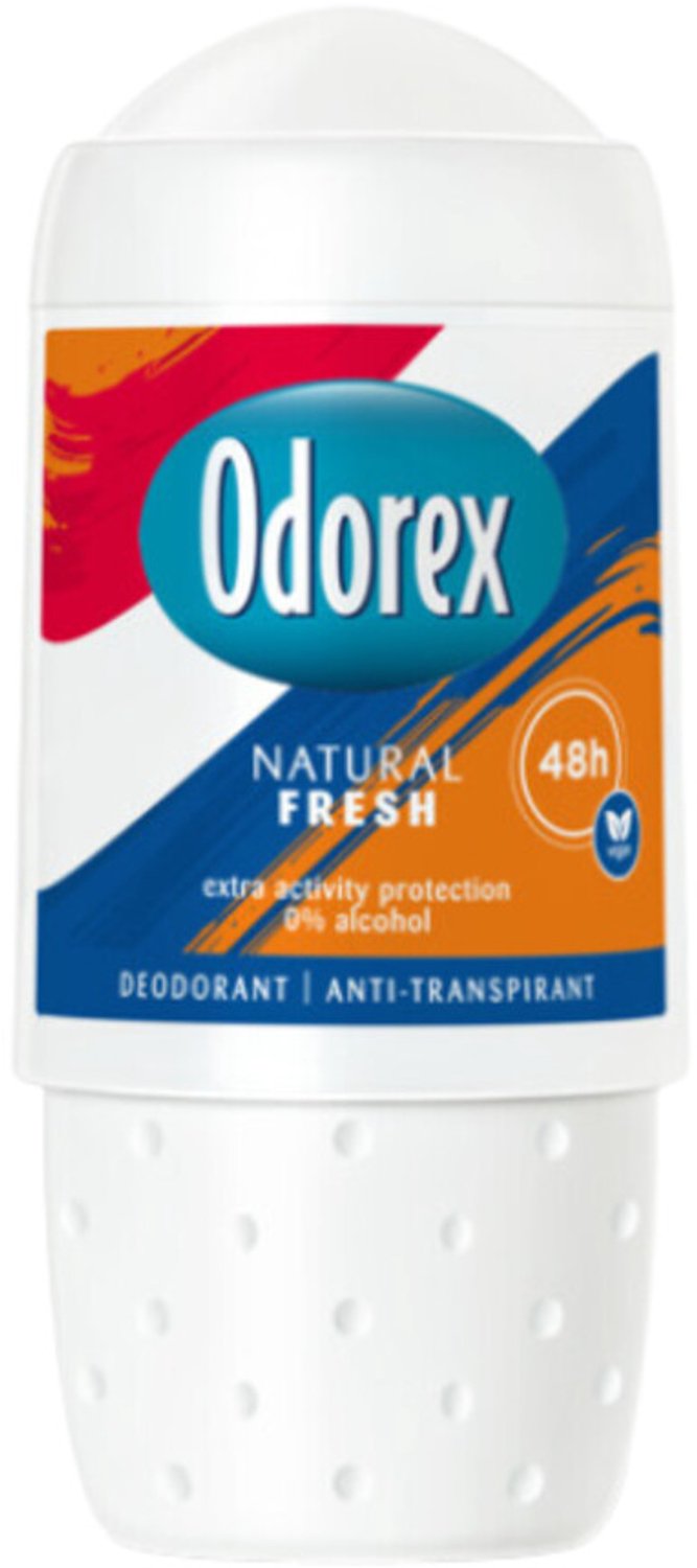 Odorex Deodorant Roller WK Oranje - Natural Fresh 50 ml