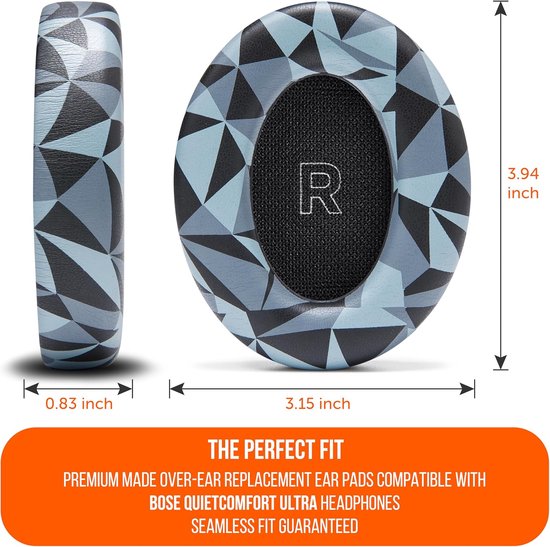 WC PadZ QC Ultra - Oorkussens voor Bose QuietComfort Ultra Gen 1 & 2 — afbeelding 4