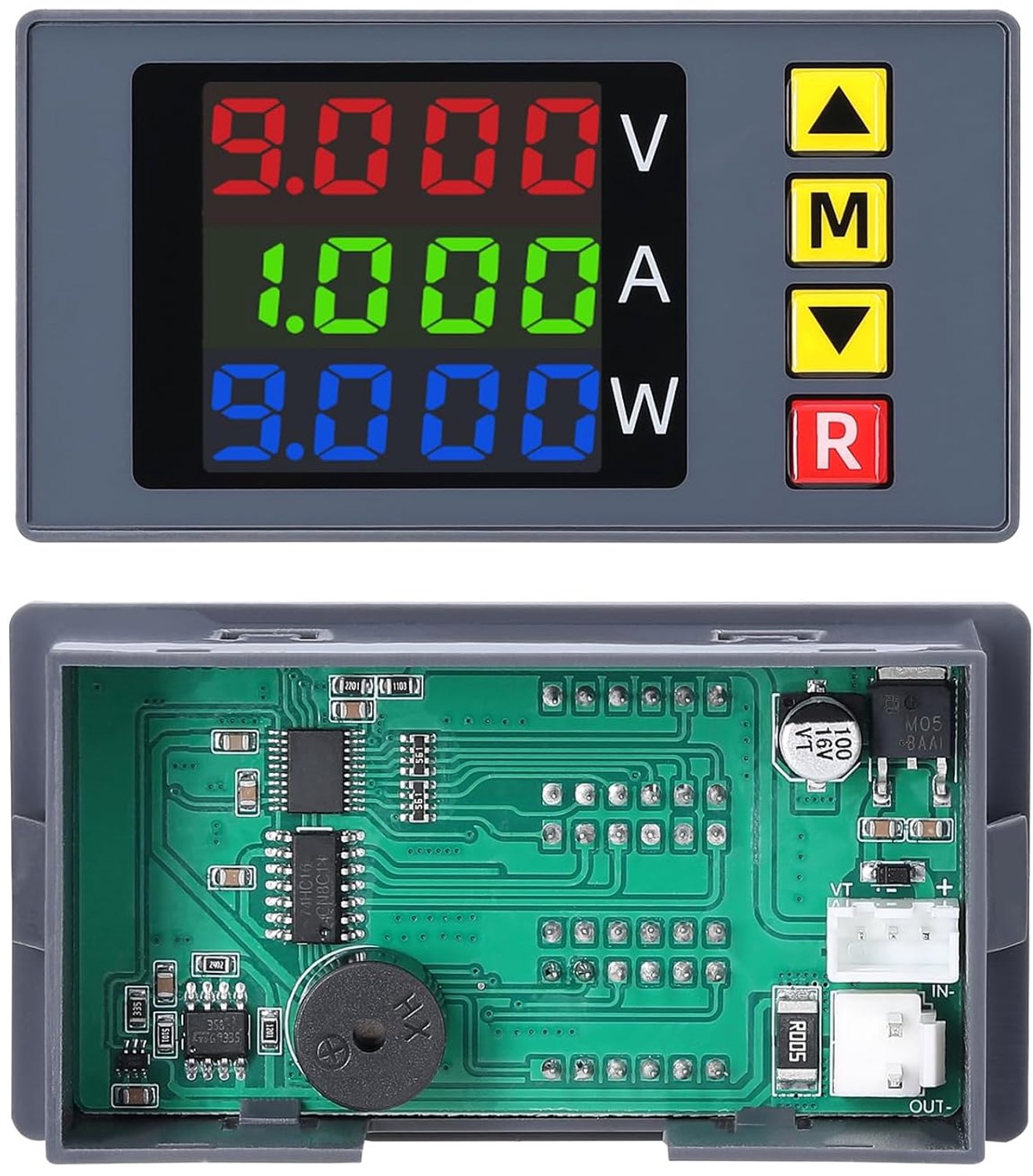 Annadue BM730 4 Digitale Voltage Stroom Vermogensmeter (Display color-red