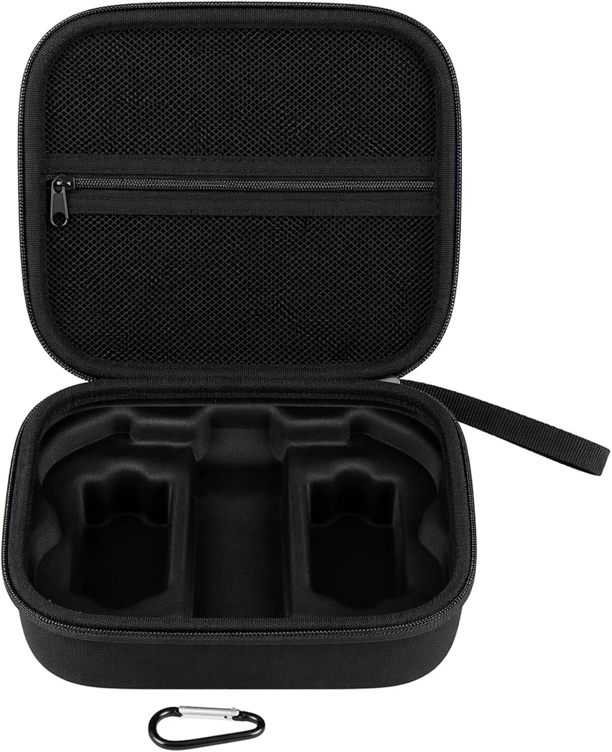 Naapesi Tas voor DJI Neo 2, harde PU-beschermhoes voor drone, compacte draagtas, schokbestendig en licht, voor reizen en buiten, Zwart, Classic