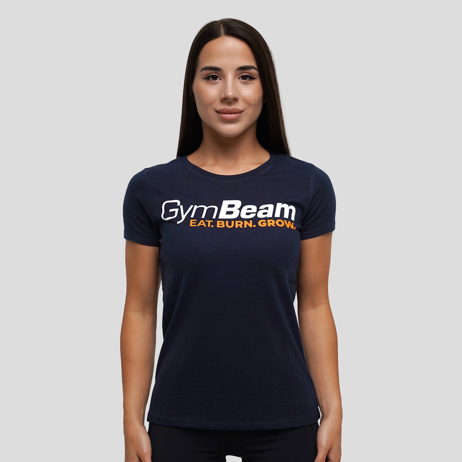 GymBeam Dames T-shirt Grow Navy M