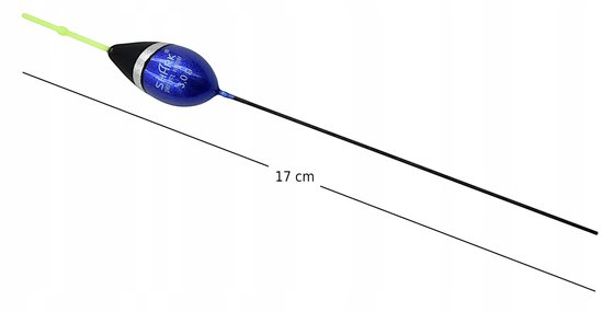 SHARK Balsa Dobber 3g / 17cm - Hoge Kwaliteit Vissersdobber — afbeelding 2