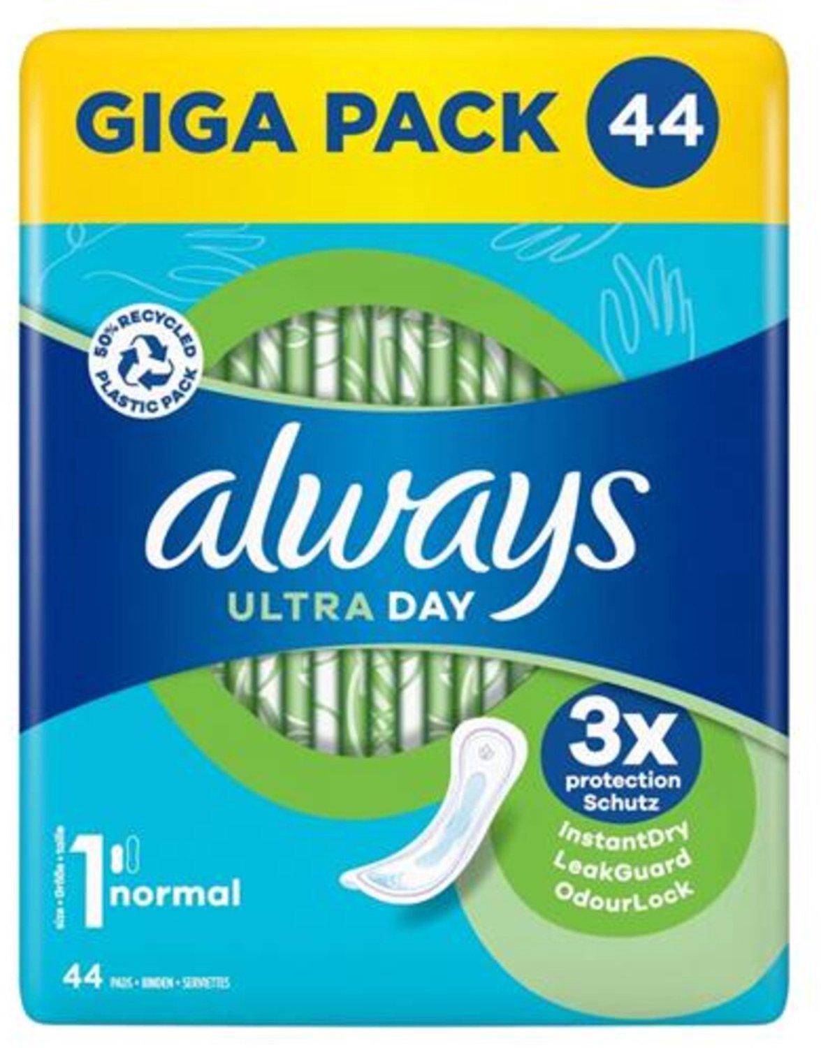 Always Maandverband Ultra Sanitary Towels 44 stuks