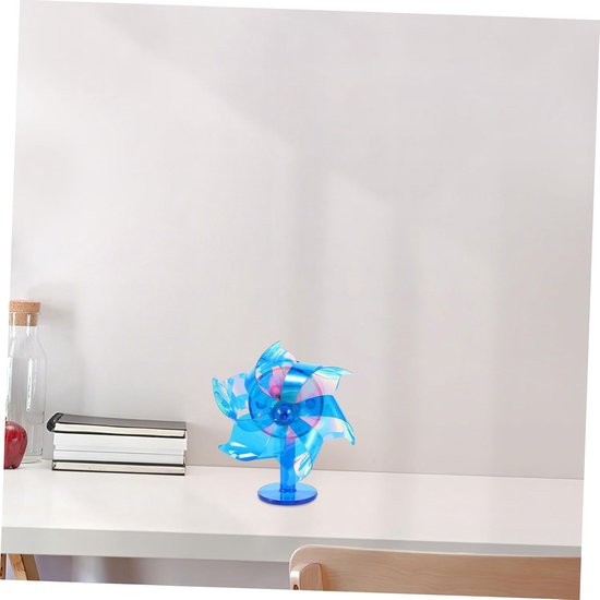 2 Stuks Kleine Windmolen Auto -decoratie Auto Ornament Autodashboard Decoratie Fiets Decor Fiets Windmolen Decor Stuur Speelgoed Stuur Plastic — afbeelding 4