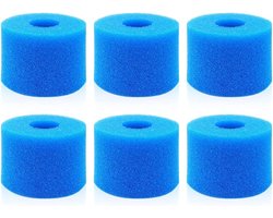 Lifreer 6 stuks whirlpoolfilters, zwembadfilterpatronen, spa-filter