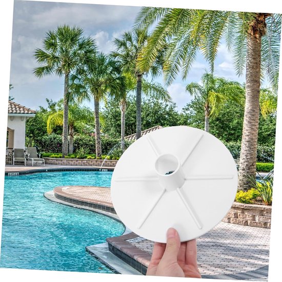 Pool Skimmer Dekplaat Adapter Voor Vacuum Geschikt Grondse Zwembaden Duurzaam Eenvoudig Te Installeren Perfecte Pasvorm Voor Onderhoud — afbeelding 2