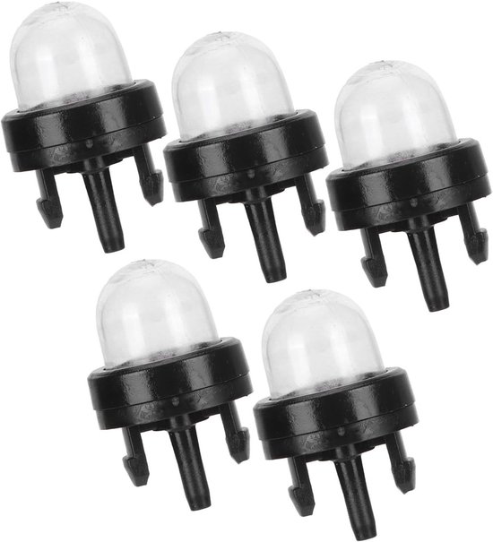 5 stuks lamp brandstofpomp vervanging, plastic siliconen direct fit fs120 FS200 fs200r fs250 HT250 ZAMA MS, plastic siliconen 24g eenvoudig te installeren kettingzaagaccessoire — afbeelding 4