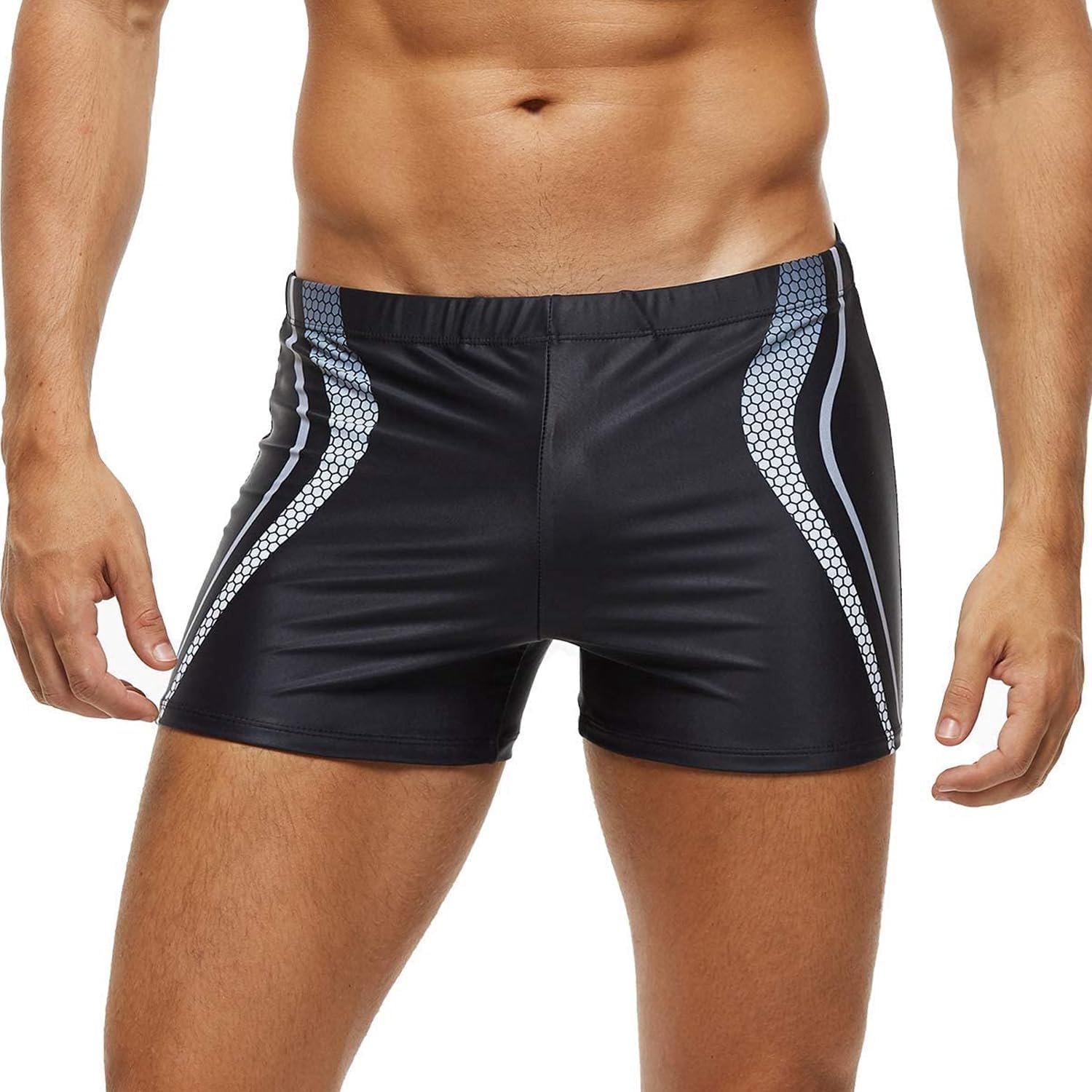 Arcweg Heren zwembroek shorts met verwijderbare pad sport boxer badmode boxers ondergoed trekkoord zomer strand board shorts elastisch badpak bodem