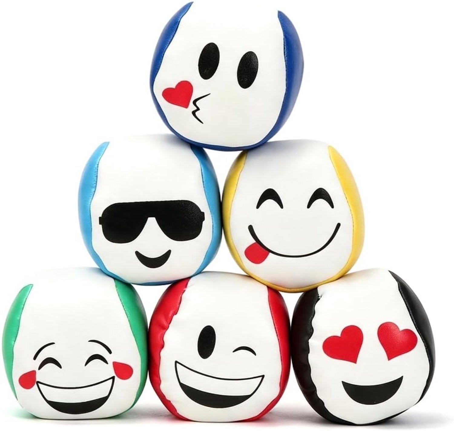 Jonglierballen Set - Multicolor - 6 Stuks - Zacht PU-Materiaal - Voor Kinderen en Volwassenen