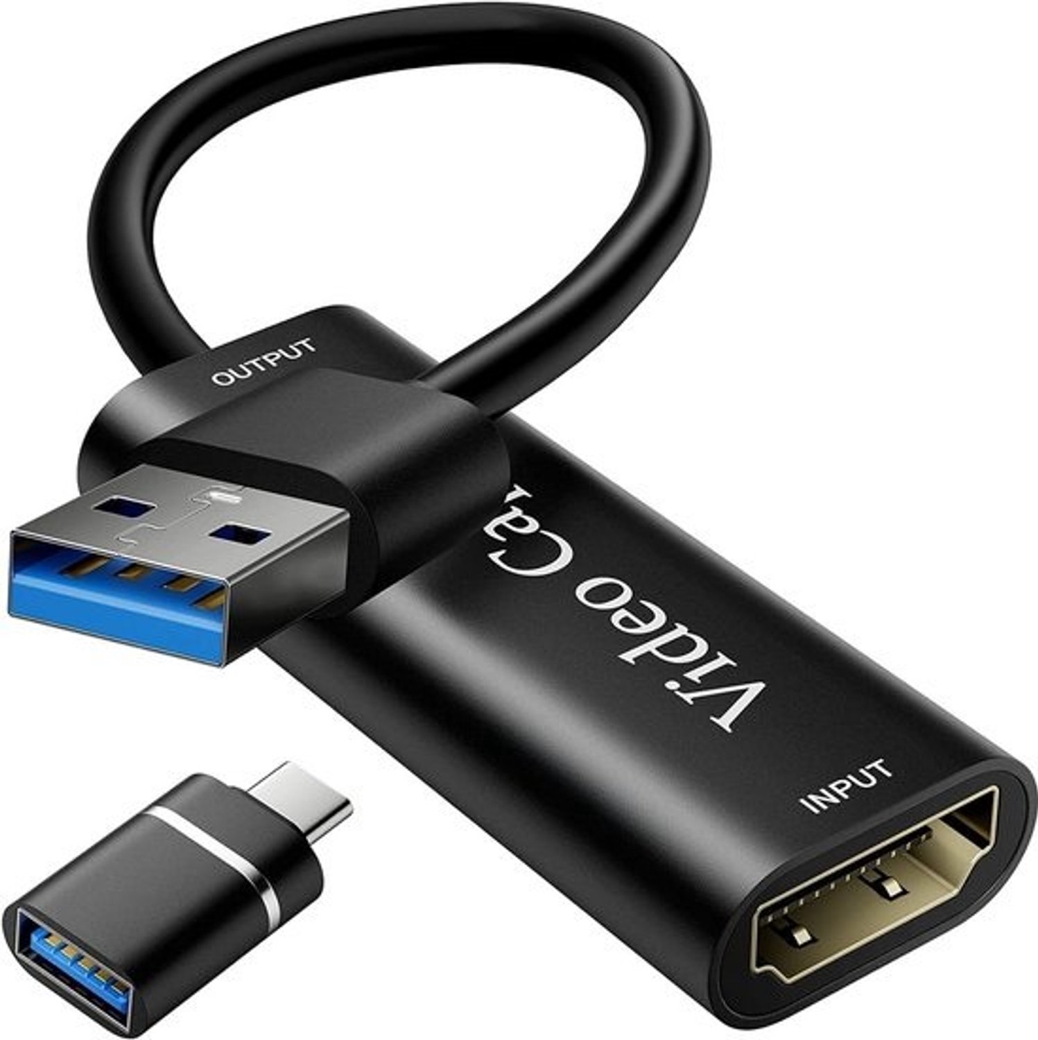 4K HDMI-naar-USB 3.0-videocapturekaart - voor 1080p 60fps-opname en streaming