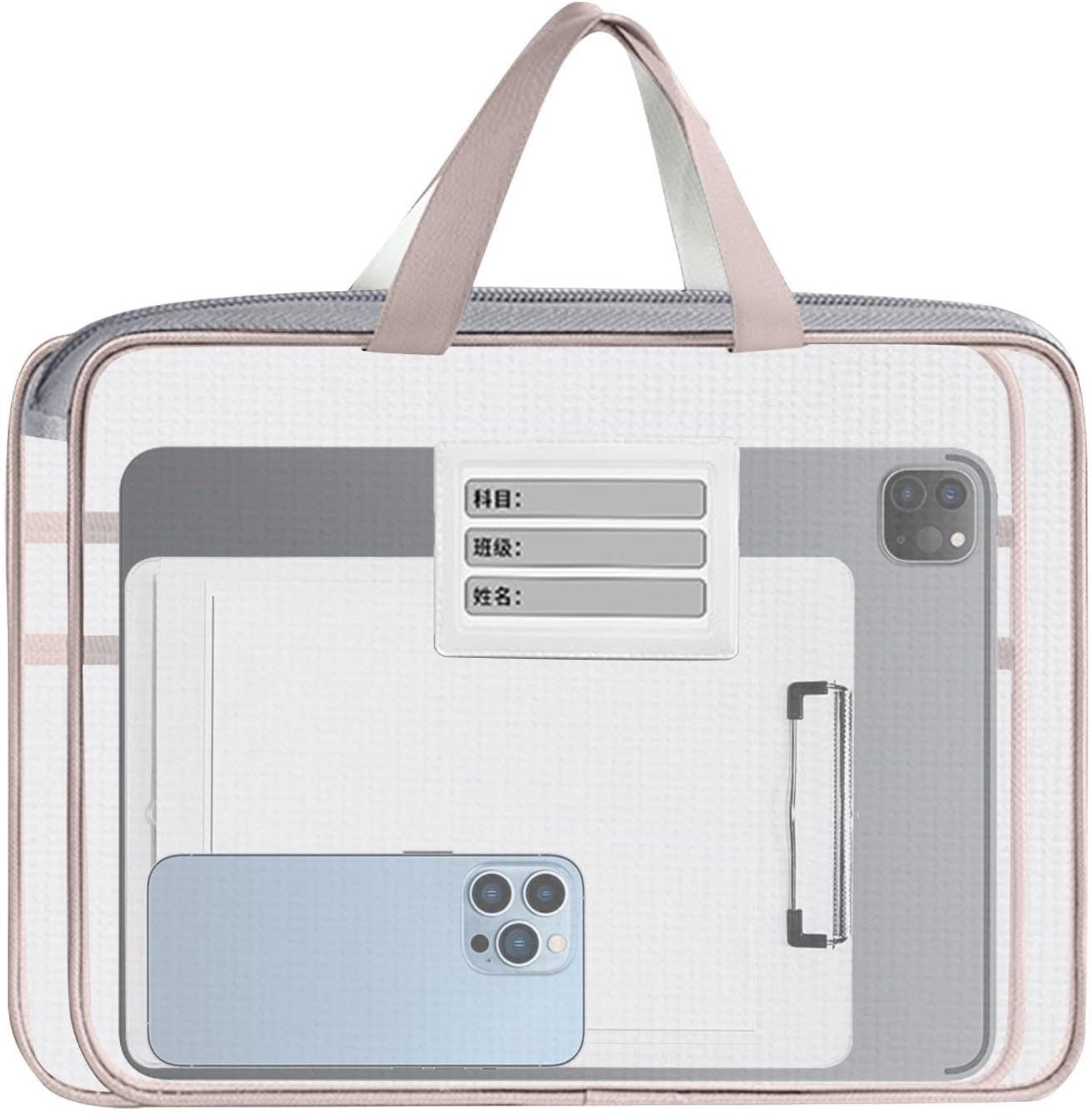 File Organizer Tas Rits Mesh Opslag met Handvat