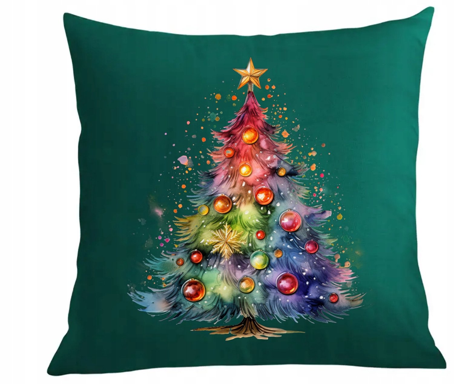 Kerst Kussenhoes met Vulling - Decoratief 40x40cm