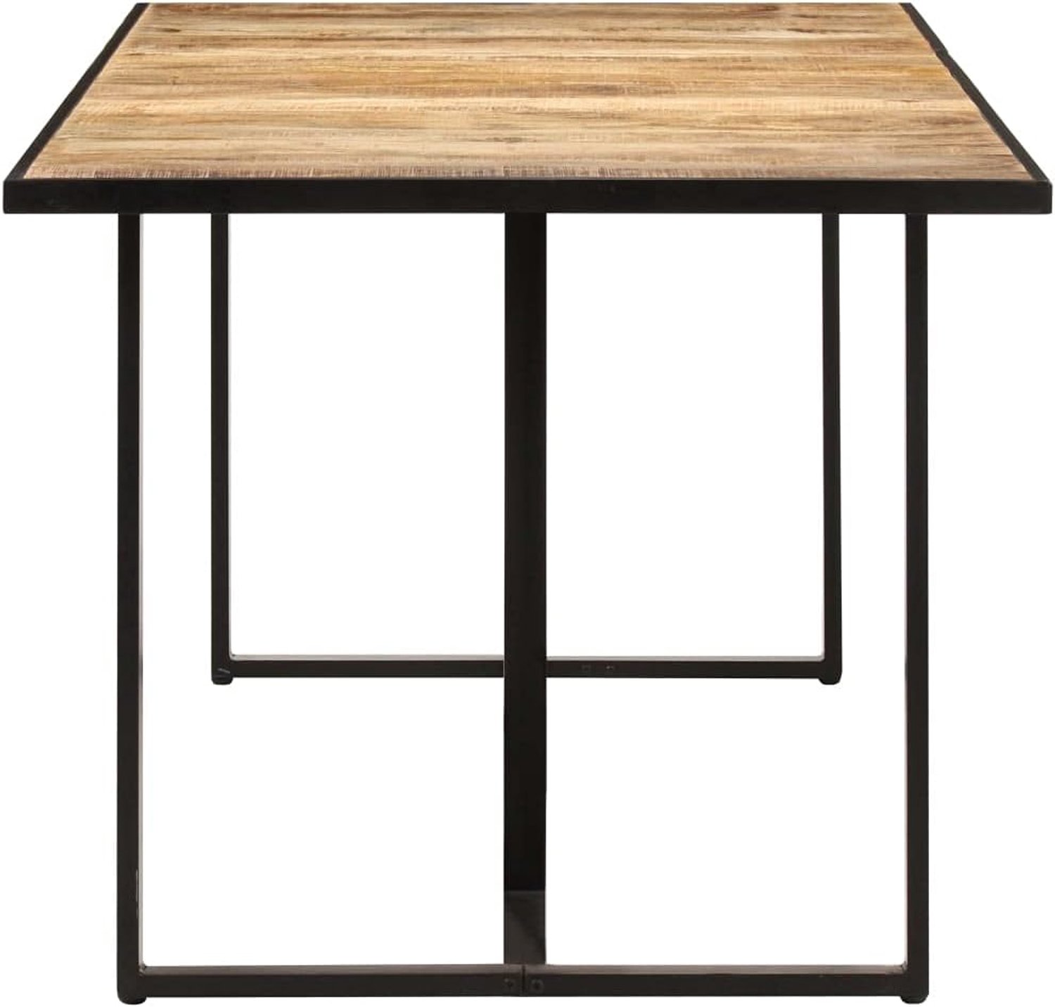 Eettafel Eetkamertafel keukentafel voor keuken 160 cm ruw mangohout