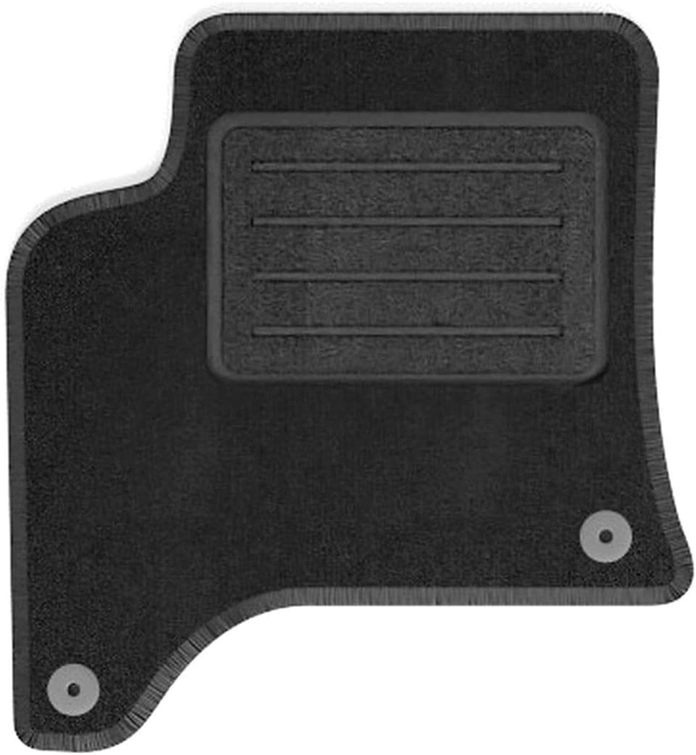 Mats4all Bestuurdersmat linksvoor voor Peugeot 2008 2024-> Hybrid | Naaldvilt | antislip