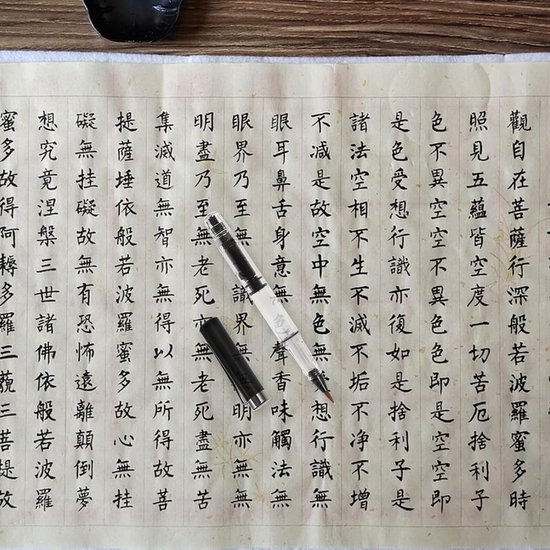 3 Stuks Piston-gevulde Chinese Kalligrafie Vulpen met Flexibele Penseelpunt Navulbare Inktschilderpen voor Tekenen Schetsen Japanse Kalligrafie Kunst — afbeelding 3