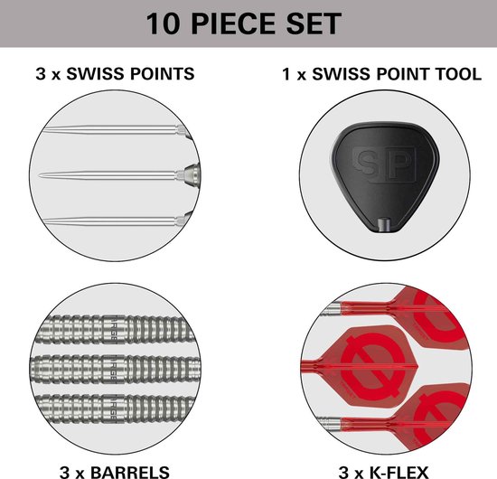 Target Group O 01 Swiss Point 50% - Dartpijlen van Target — afbeelding 4