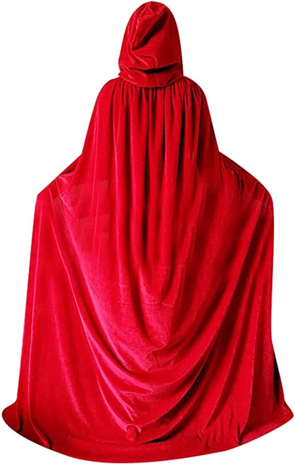 Heksenmantel fluwelen Halloween heks raaf vampier cosplay cape