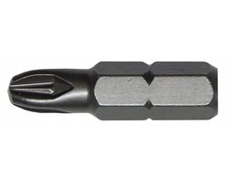 Merkloze Pozidriv Bit Set PZ3x25mm - 2 stuks