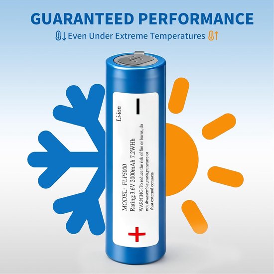 Vervangende batterij voor Philips OneUp 5000 elektrische mop, 2000 mAh, 3,6 V — afbeelding 4