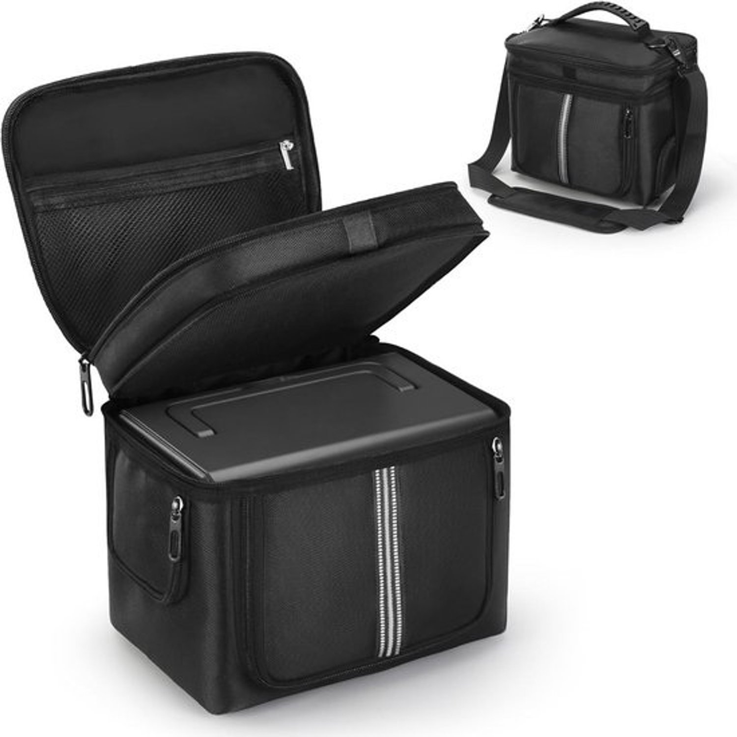 Draag- en opbergtas - Draagbare power station - 268Wh - Waterbestendig - Met schouderriem
