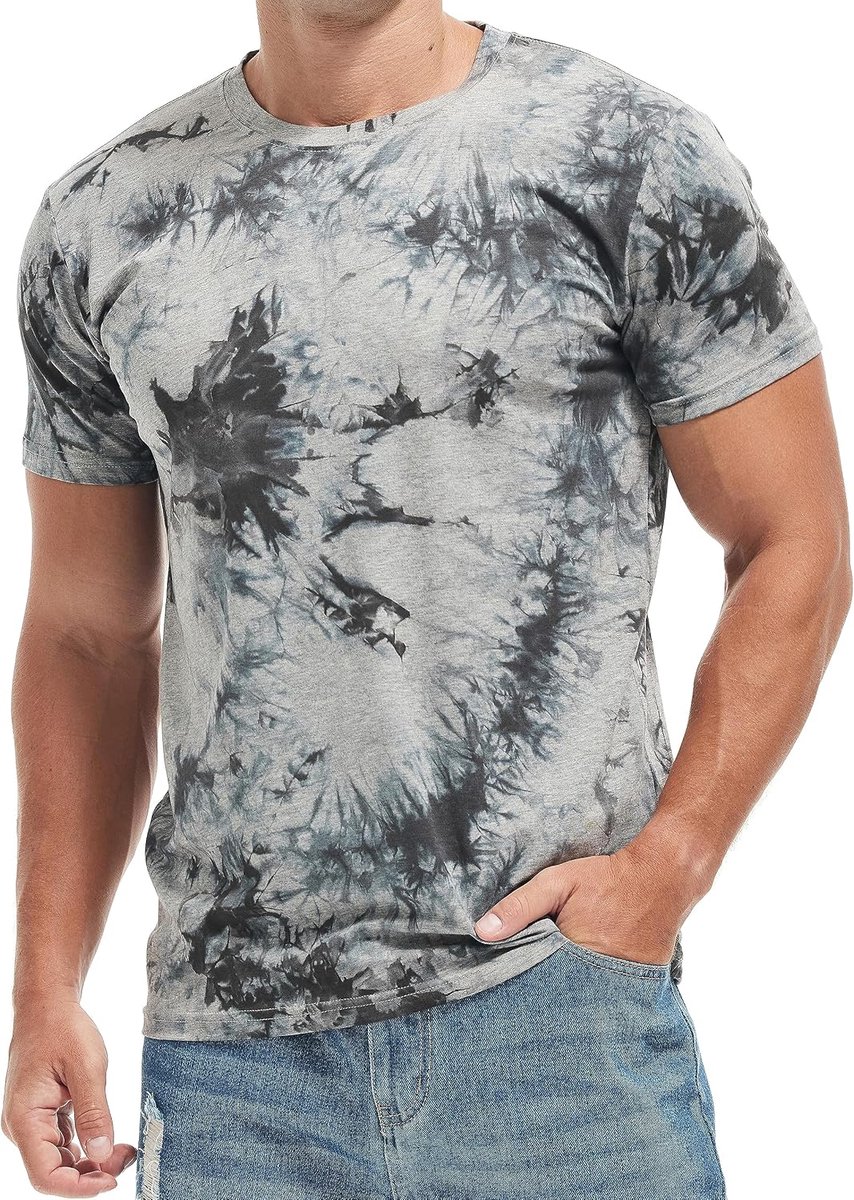 Herenmode bedrukt T-shirt met casual print