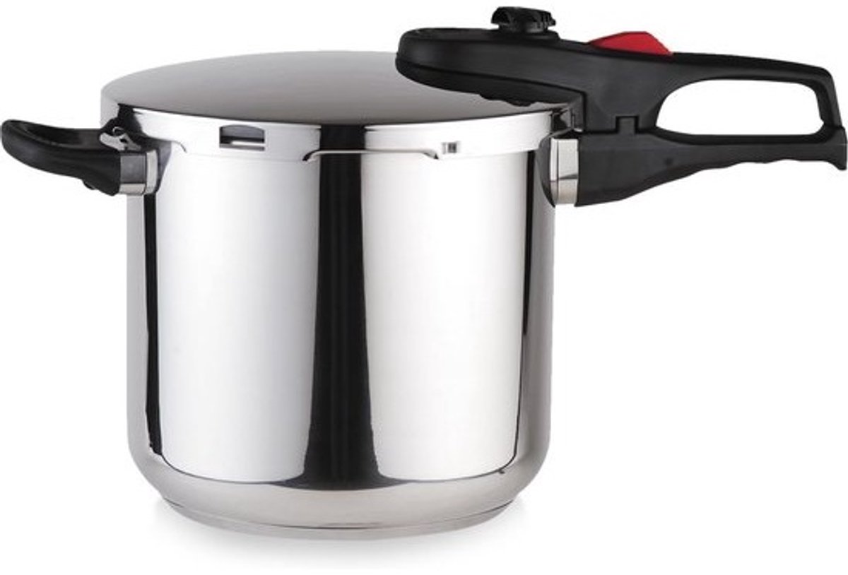 Snelkookpan - Drukpan - Snel Koken - 5 Veiligheidssystemen - 8 Liter - Roestvrij Staal