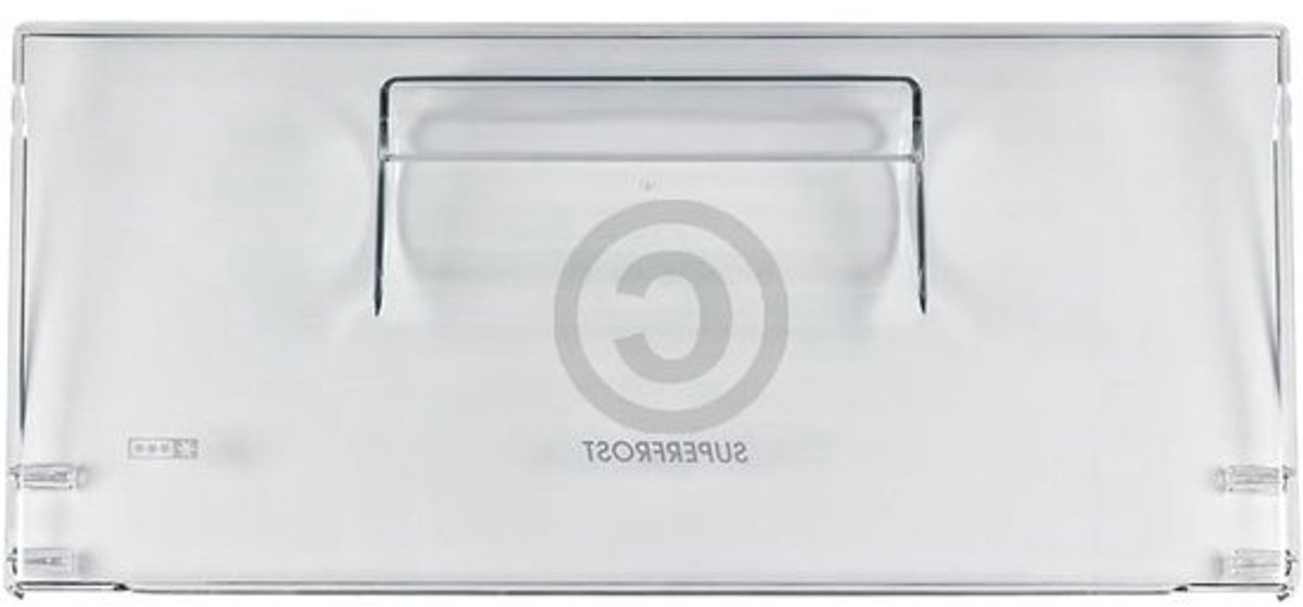 Vriesklep - Vrieslade Deur - Vriezer Reparatie - Pasklaar Ontwerp - 440 x 200 x 35 mm - Transparant