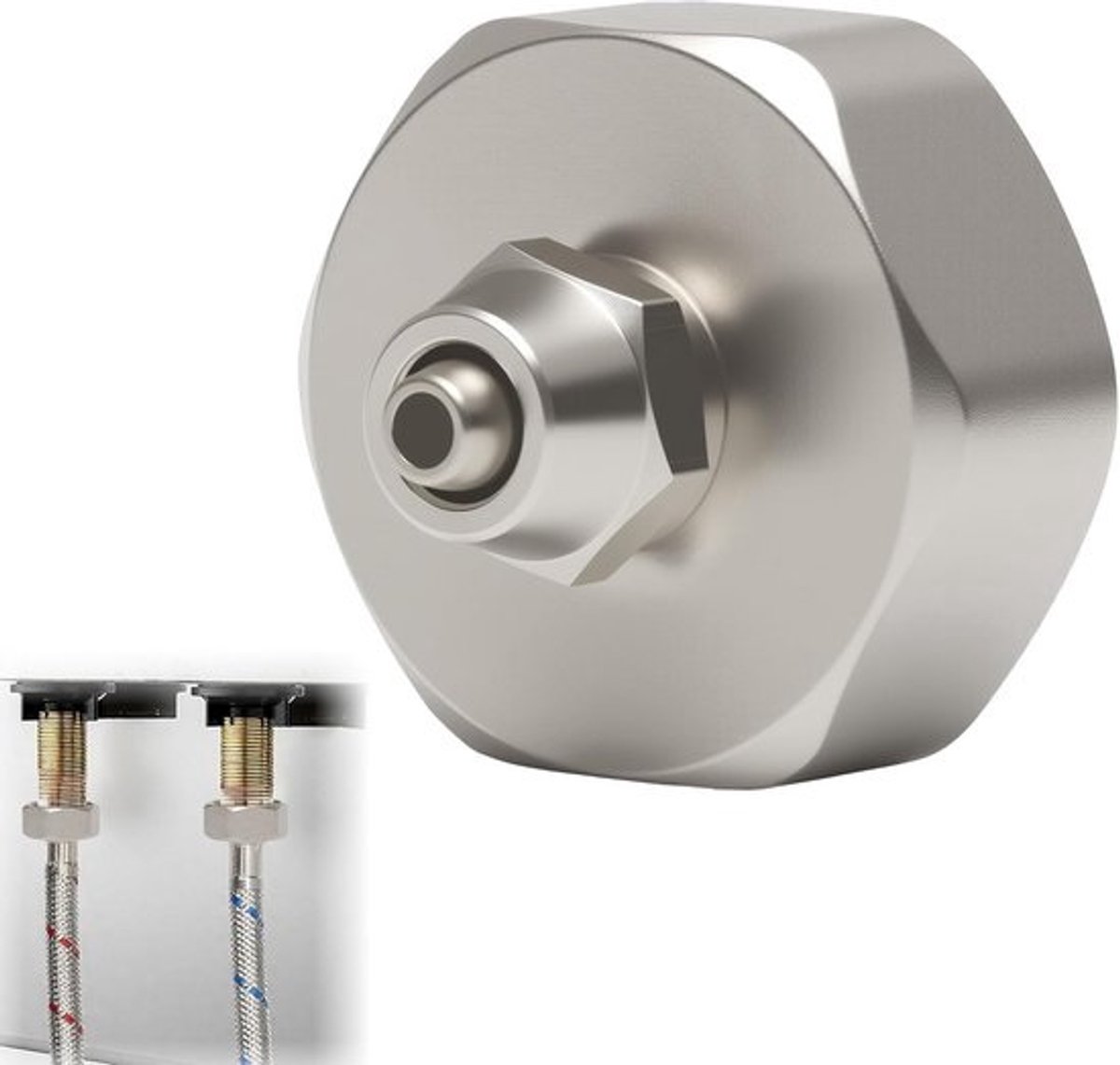 Aansluitadapter voor Waterfilter en Koelkast Aansluiting