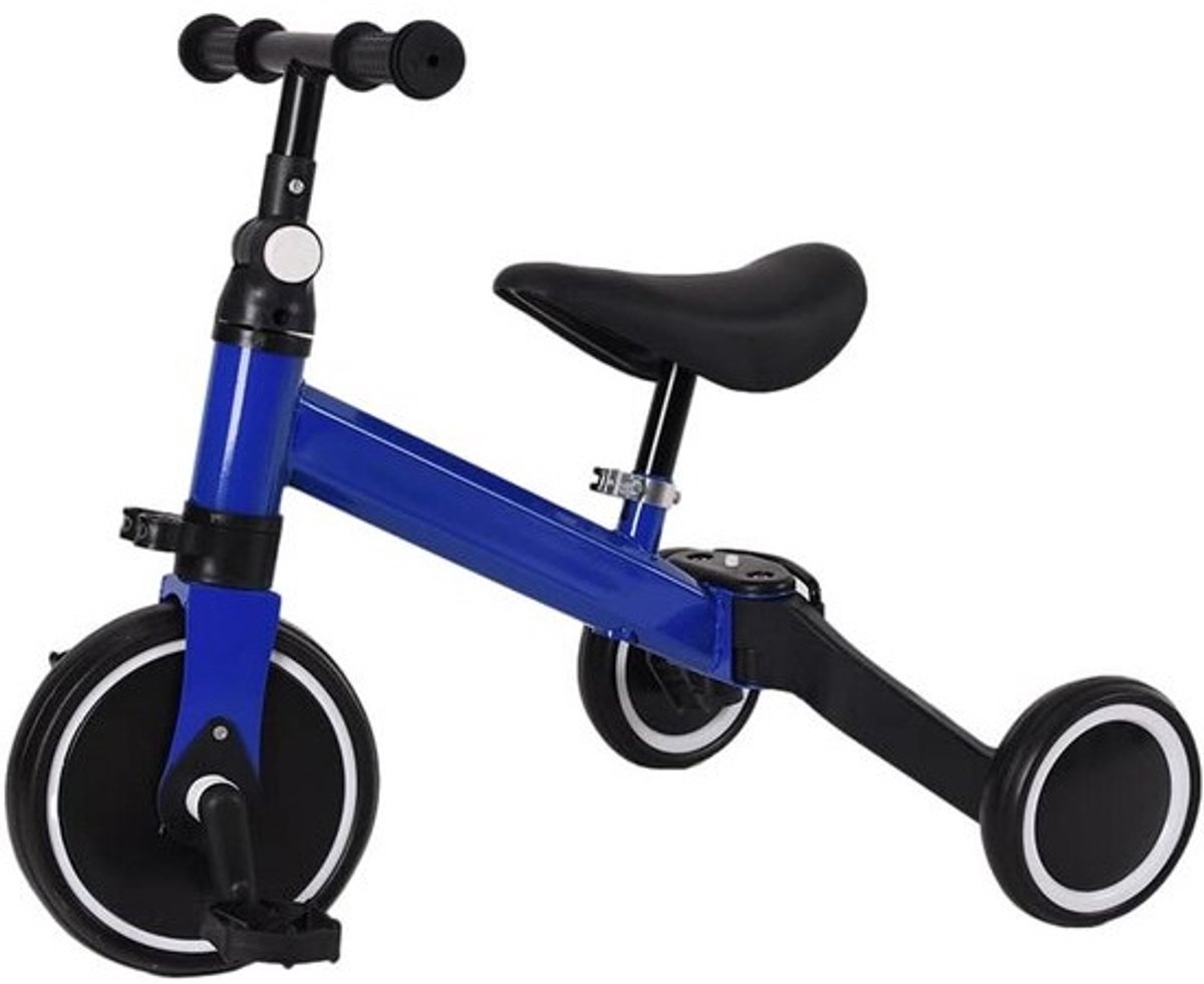 3-in-1 Loopfiets Driewieler voor Peuters en Kinderen, Verstelbaar en Lichtgewicht