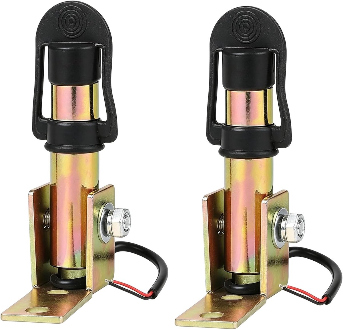 2 stuks houders voor zwaailamp, 90° L-vorm Beacon-montagehouder, 24 mm waarschuwingslamphouder, universele houder, draailamp, geschikt voor heftrucks en landbouwmachines