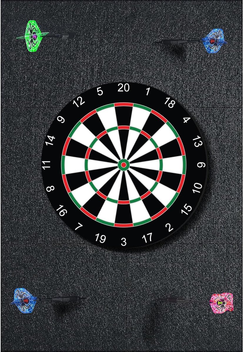 6 stuks Dartboard-wandbescherming, 30 * 30 cm vilt-dartbord-wandbescherming, vilt-wandtegels, zelfklevend, gesplitst, dartbord-wandlijst, achterkant dartbord, vilt-wandtegels kurkbord (grijs)