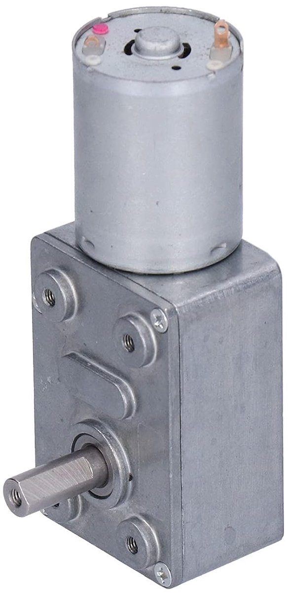 12 V 10 RPM Wormwiel Motor Hoge Koppel Snelheid Verminderen Turbine Elektrische Versnellingsbak Motor voor DIY 4632-370