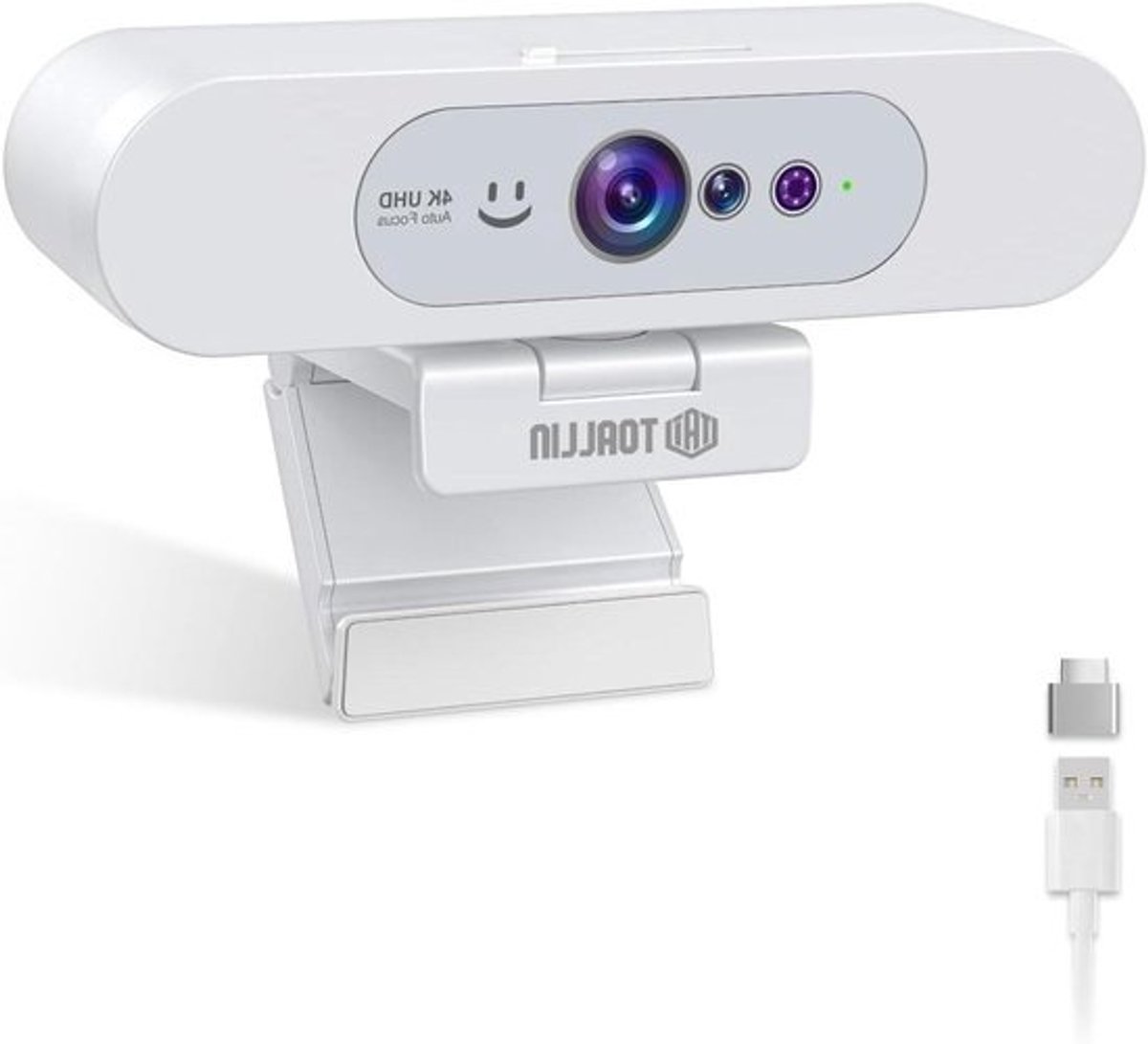 4K Webcam - Webcam PC USB Camera - Videoconferenties - Gezichtsherkenning - 4K UHD - Zwart