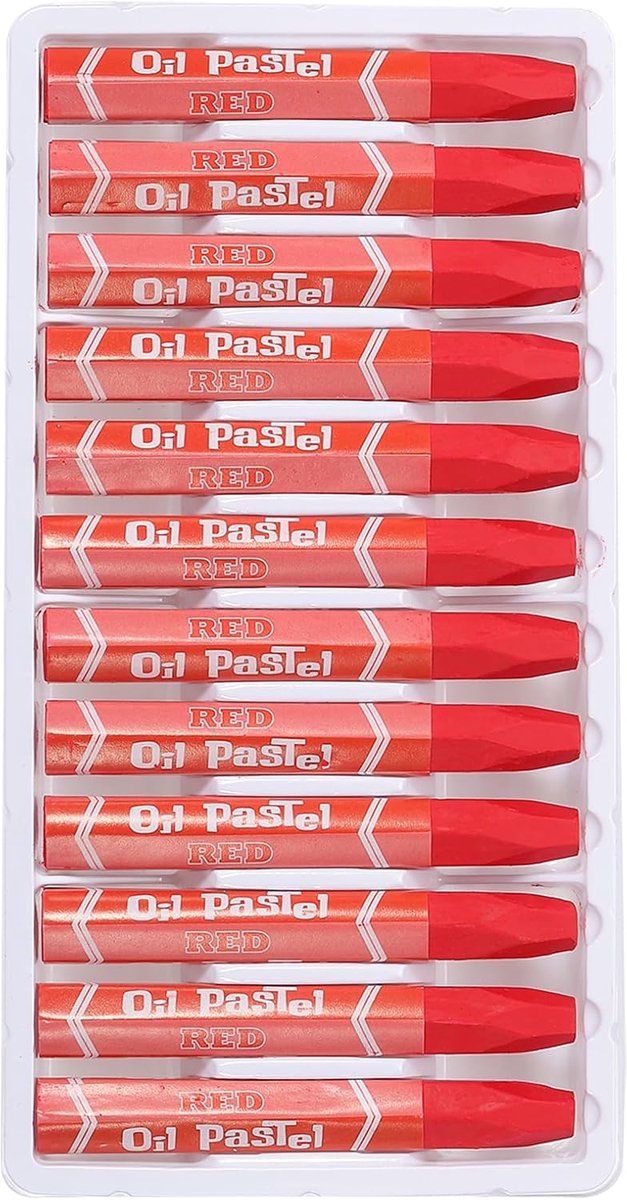 Pastels, 24 Stuks Zachte Olie Kleurpotloden Levendige en Romige Pastels Stick Kunstbenodigdheden voor Kunst Schilderen Tekenen Mixen Graffiti voor Kunstenaars Beginners