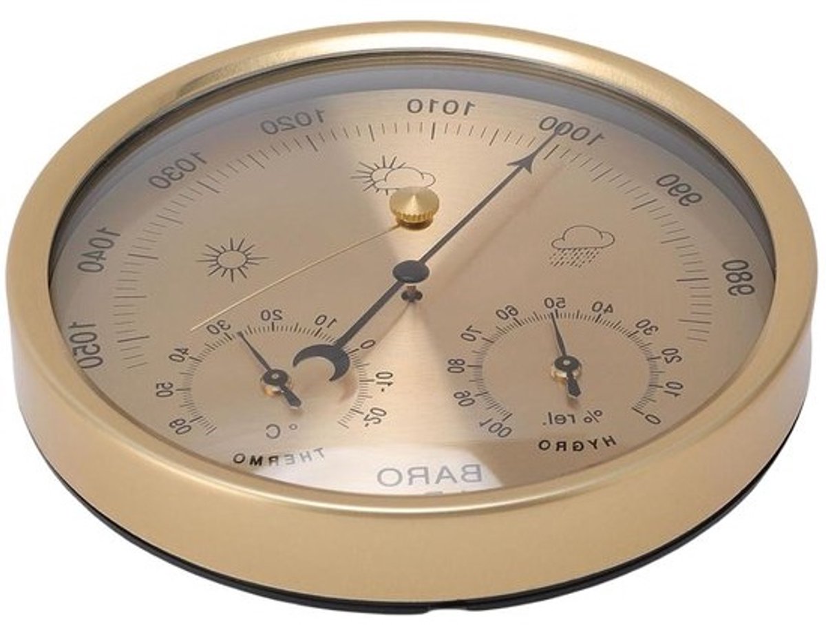 3-in-1 Weerstation met Thermometer, Barometer en Hygrometer