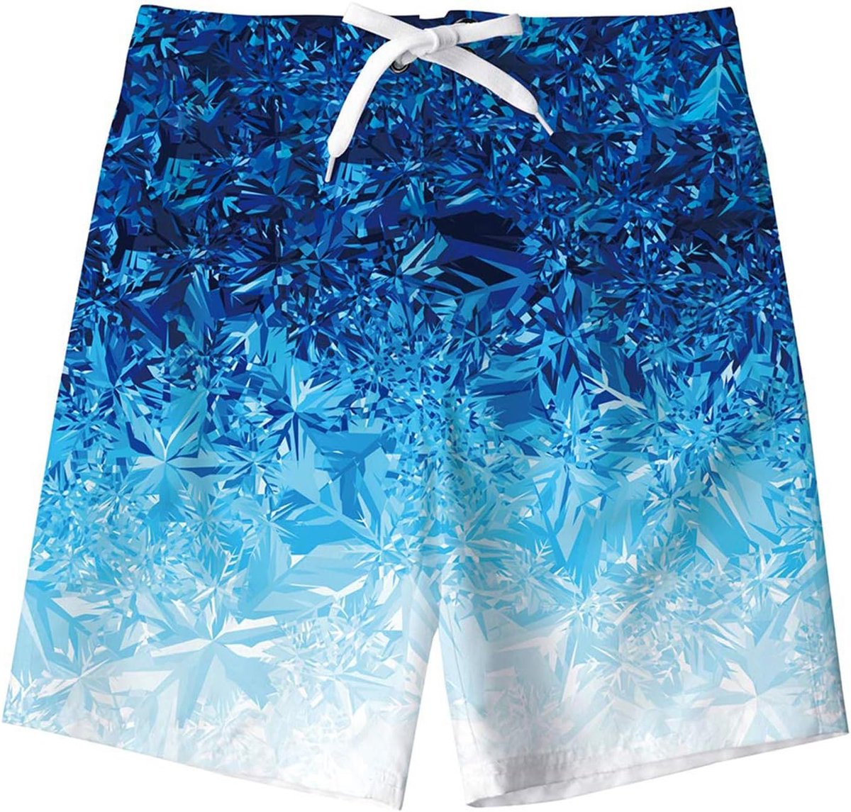 Jongens Zwembroek 3D Patroon Jongens Zwembroek Sneldrogende Mesh Voering Zwembroek Elastische Taille met Zakken Boardshorts Zomer voor Kid 7-14 Jaar