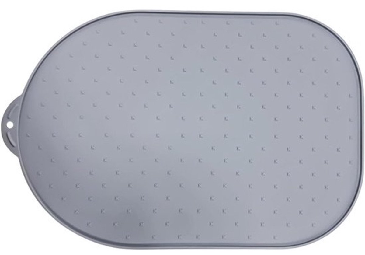 Keuken Mixer Mat - Apparaat Schuifkussen Mover - Moeiteloos Mixen - Aanrecht Bescherming - 40.2x27.1cm - Grijs