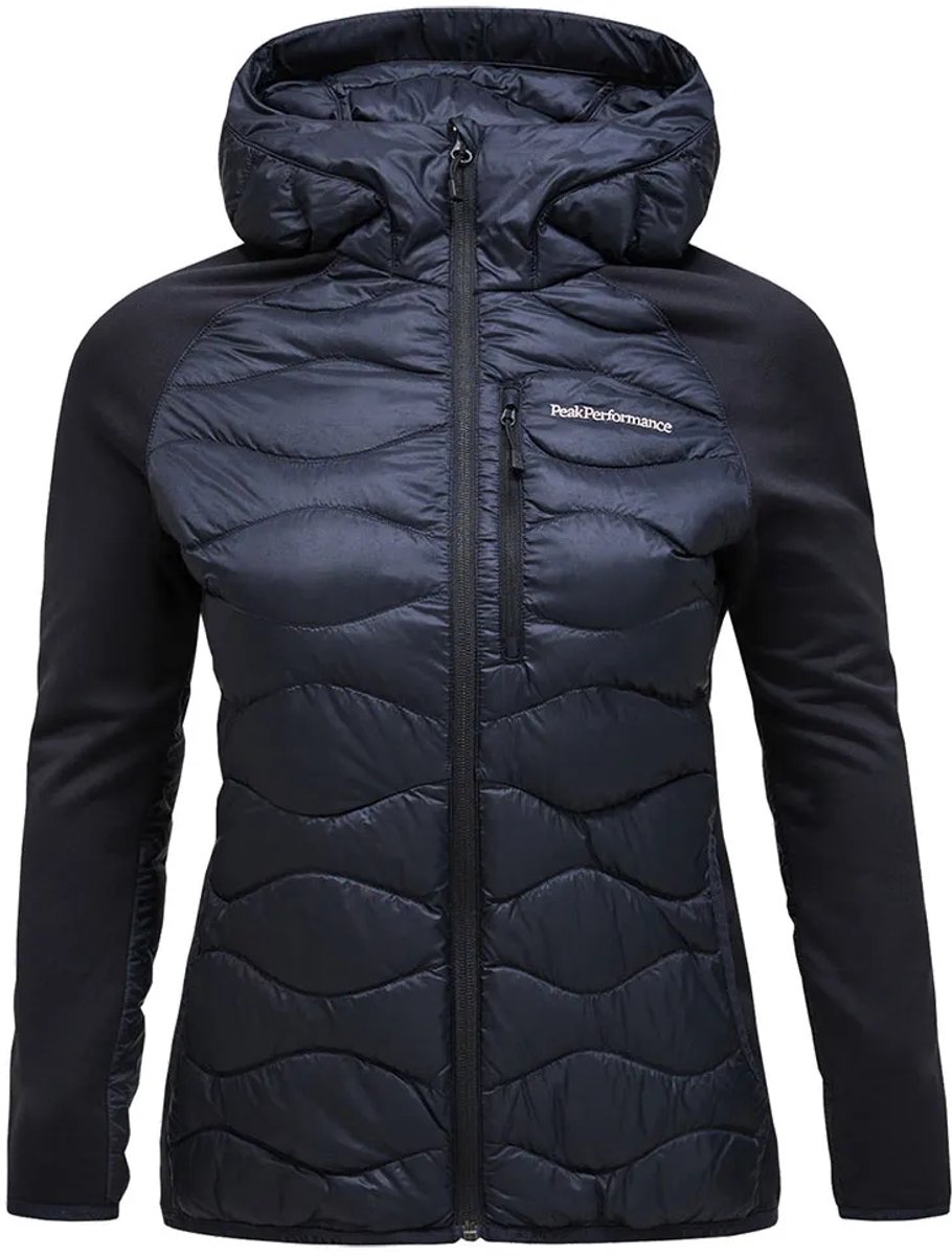 Peak Performance Helium Hybrid Donzen Jas Vrouw Zwart