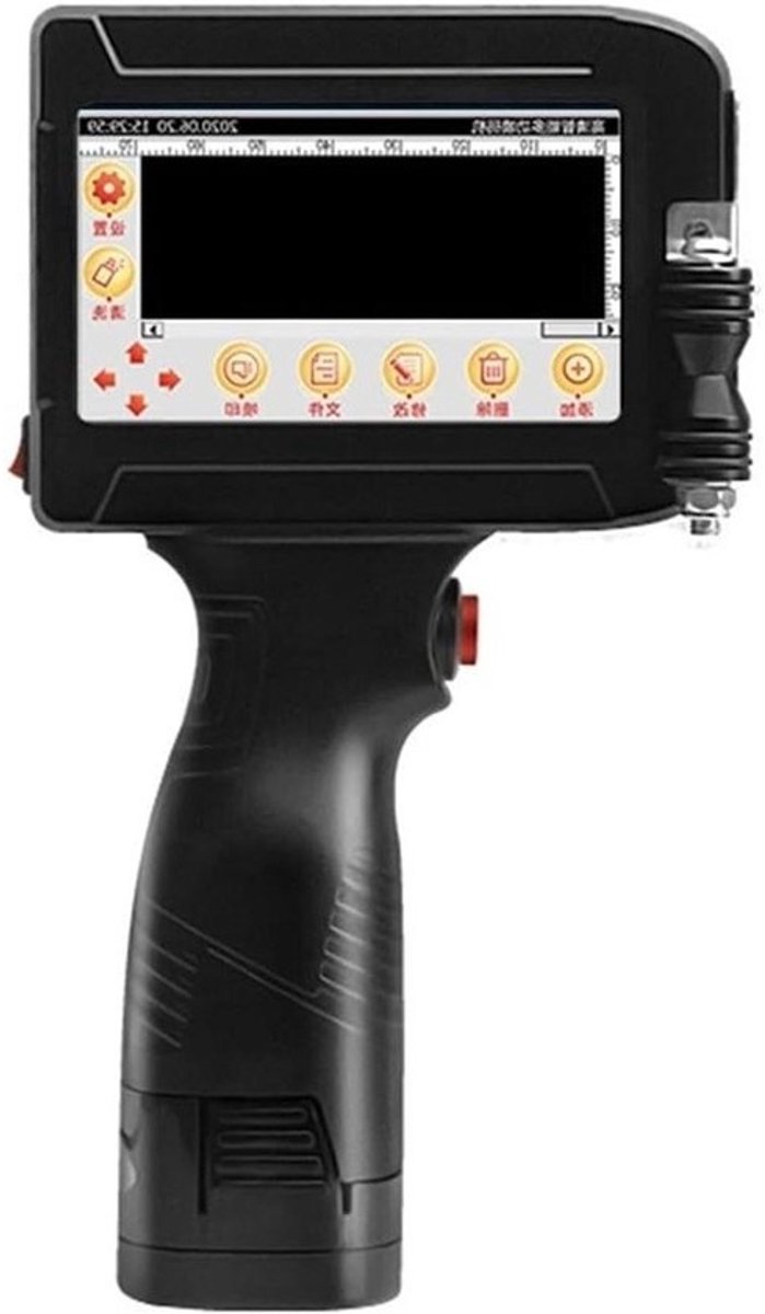 Draagbare Inkjetprinter - Handheld Codeermachine - Producten Markeren - Automatische QR Code - 3 x 2 x 1 cm - Blauw