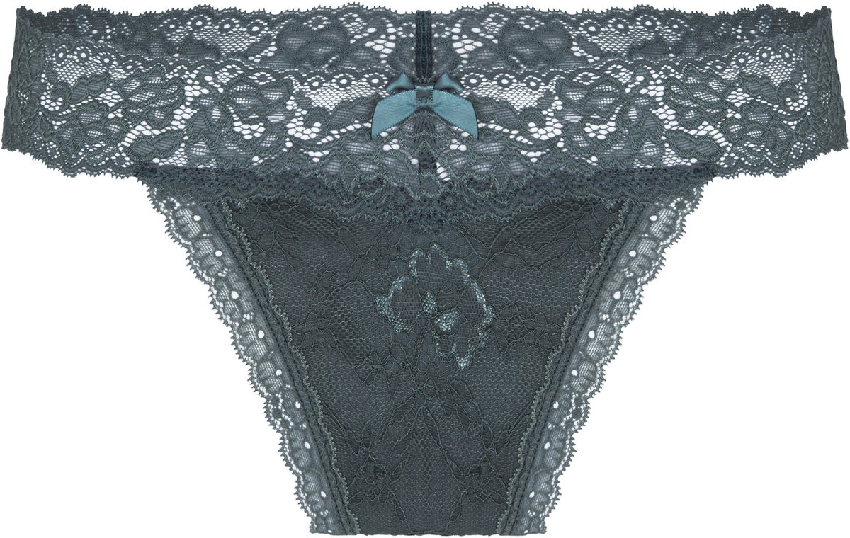 Hunkemöller String Madison Blauw