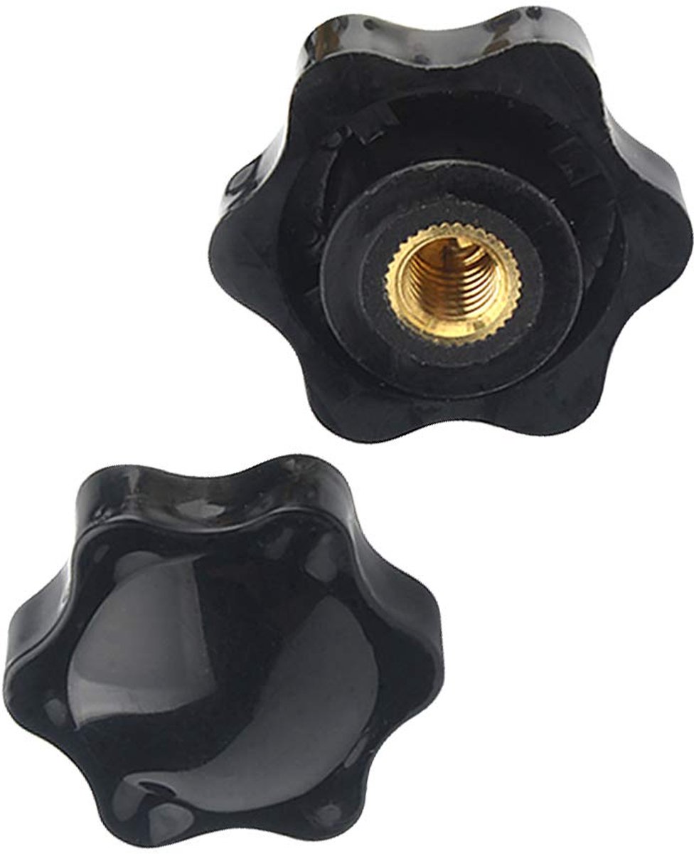 Gereedschap Ster Knop Klemmende Moer - M4 M5 M6 M8 M10 Kunststof Kop Ster Gevormd Klemmend Knop Handvat Binnendraad Duimschroef