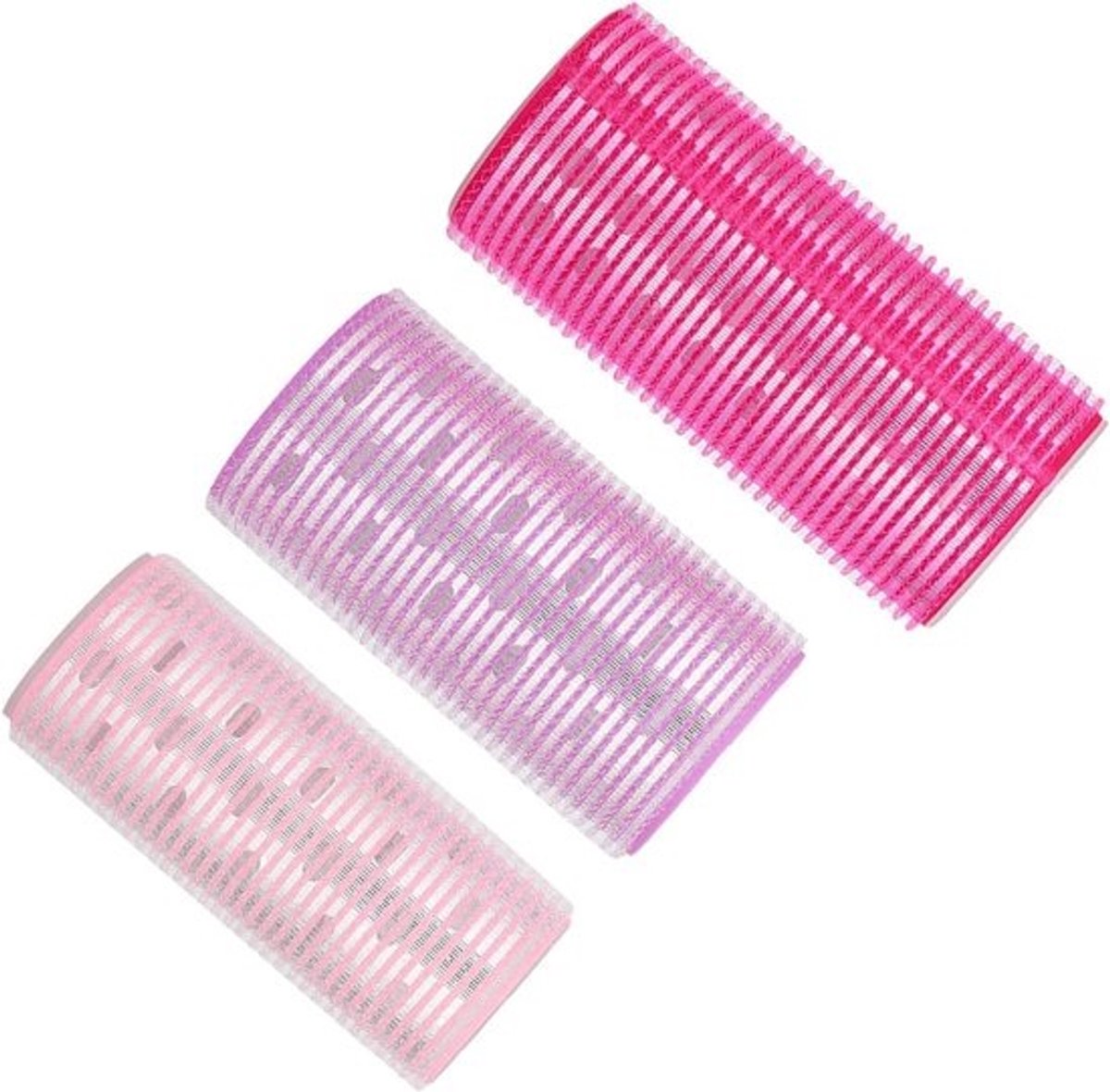 Haarrollers Set - Krulspelden Krullers - Haar Stijlen - Zelfklevend Comfortabel - 3 Maten - Niet gespecificeerd