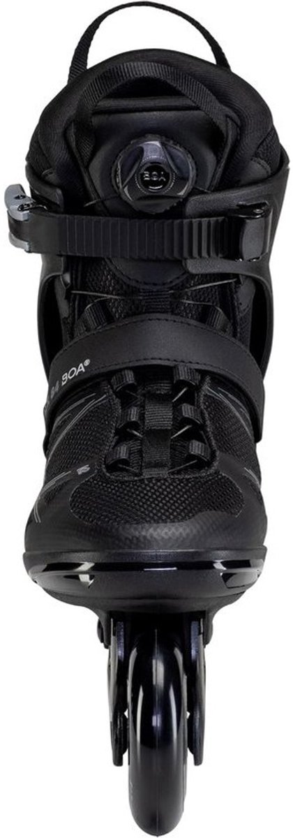 Rolschaatsen - Schaatsen Inline - Sportieve Beweging - BOA Sluitsysteem - 84 mm wielen - Zwart Zilver